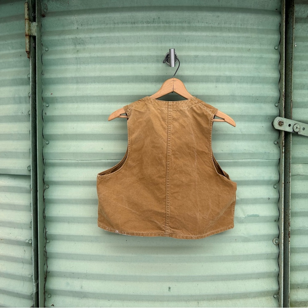 Vintage Canvas Hunting Vest - Picture 2 of 9